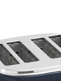 Haden Steel Blue Jersey 4 slice toaster, UK version