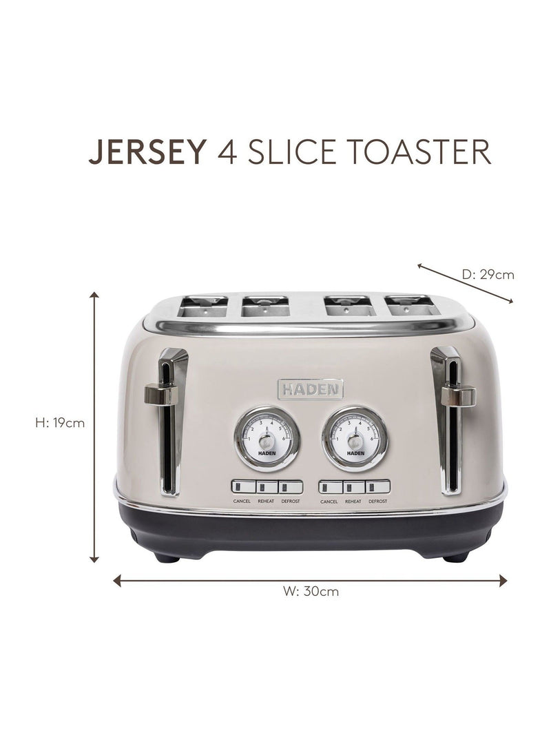 Haden Putty Jersey 4 slice toaster, UK version