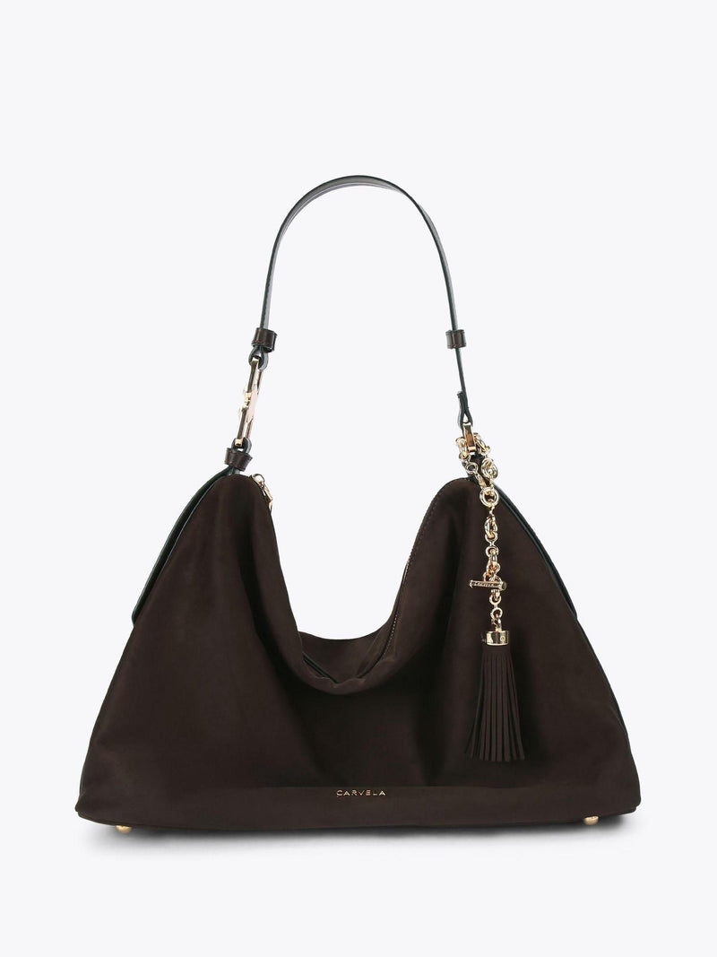 Carvela Brown Gina hobo bag oversized shoulder bag - British product