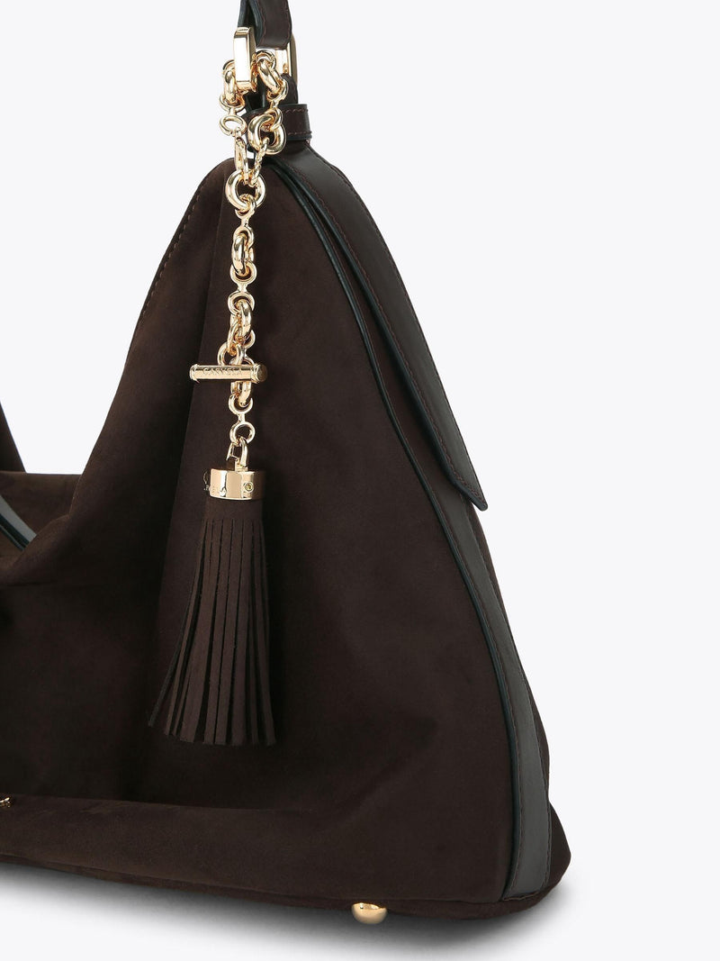 Carvela Brown Gina hobo bag oversized shoulder bag - British product