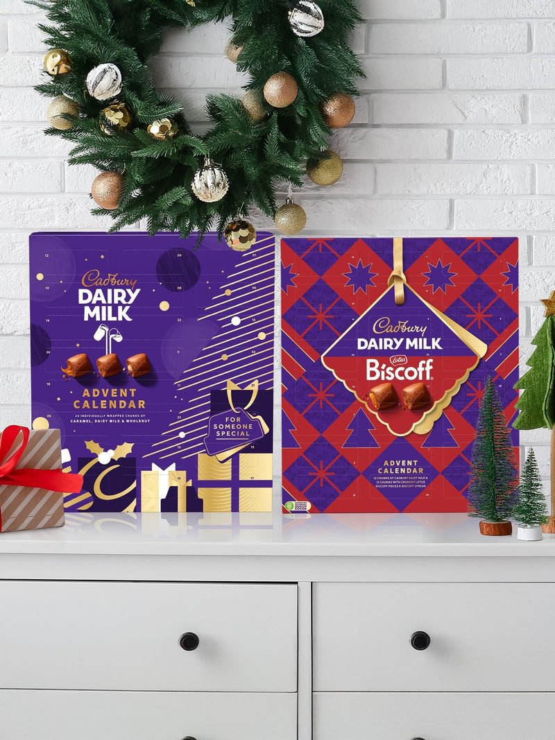 Cadbury Chunk Advent 258g Biscoff Advent 236g Bundle of 2