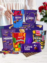 Next Cadbury I Love You Sharing Large Chocolate and Sweets Hamper- Buy online at McGrocer