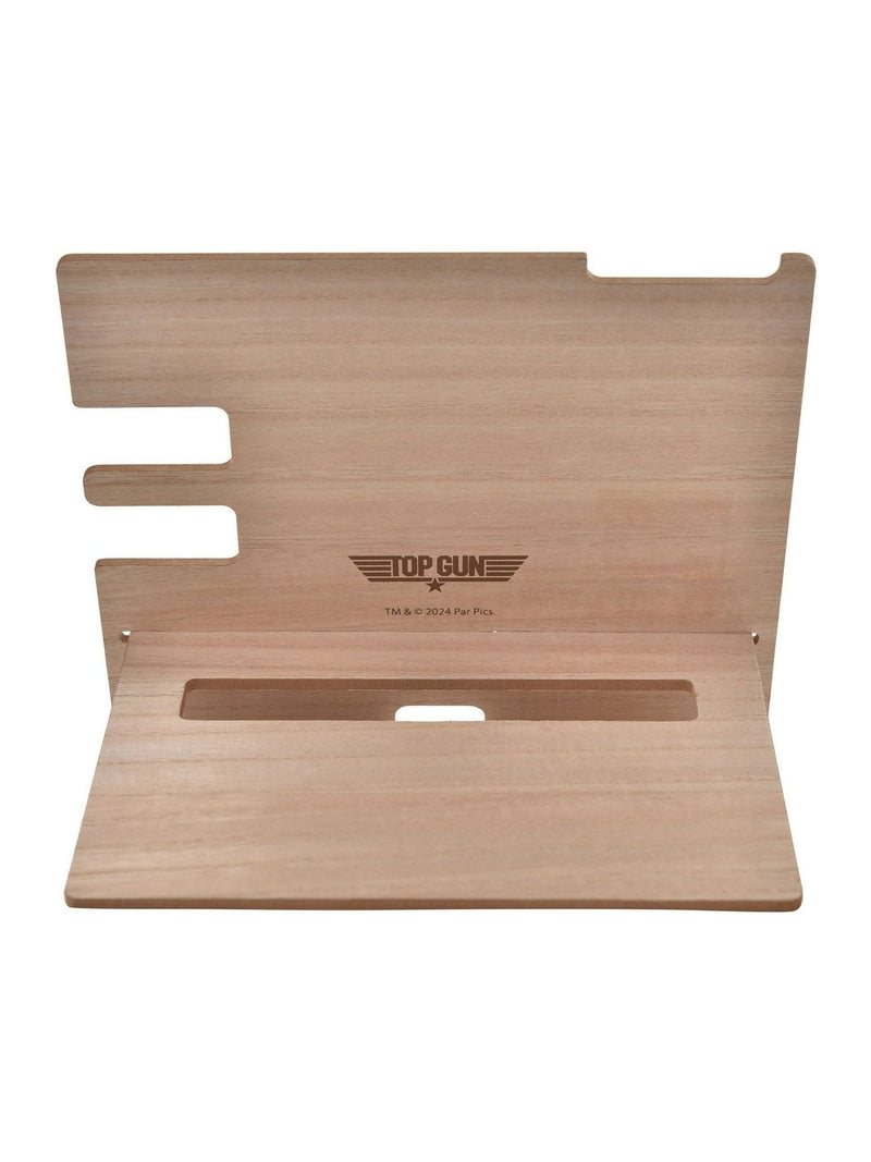 Widdop Brown Top Gun desk tidy 22x26x22cm (British brand)