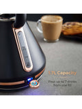 Tower Black Rose Gold Cavaletto Pyramid Kettle 1.7L (British brand)