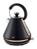 Tower Black Rose Gold Cavaletto Pyramid Kettle 1.7L (British brand)