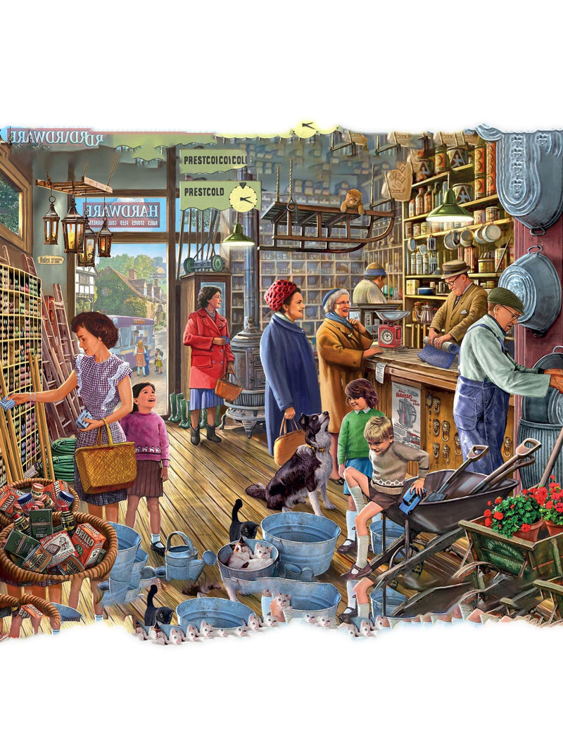 Kidikraft 1000 piece hardware shop puzzle (British brand)