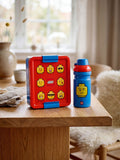 LEGO lunch box set bright blue, imported from the UK