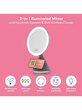 Carmen Silver 3-in-1 Illuminated LED Mirror 36cm - British product