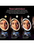 Carmen Silver 3-in-1 Illuminated LED Mirror 36cm - British product