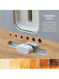 4-Slice Toaster with Multiple Browning Levels and Defrost Function