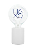 PlayStation LED Neon Bulb Lamp blue glow with ceramic base, UK version