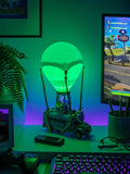 Fortnite Blue Battle Bus Diorama Light 32cm, imported from the UK