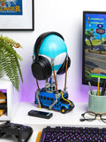 Fortnite Blue Battle Bus Diorama Light 32cm, imported from the UK