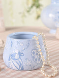 Widdop trinket box Alice in Wonderland design 12cm, imported from the UK