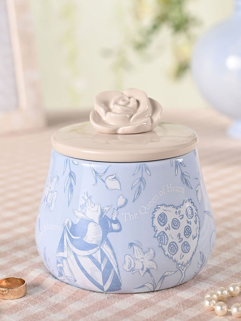 Widdop trinket box Alice in Wonderland design 12cm, imported from the UK