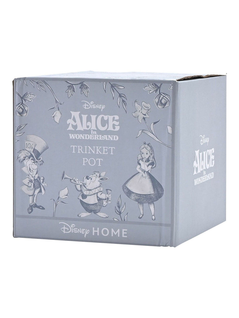 Widdop trinket box Alice in Wonderland design 12cm, imported from the UK