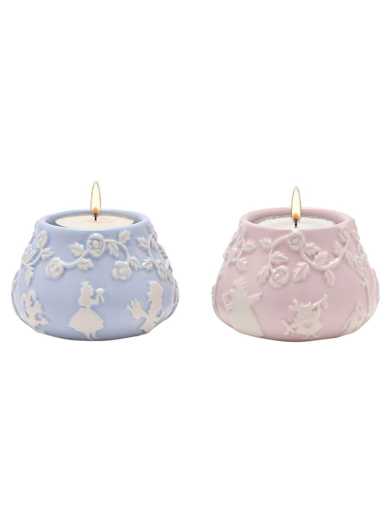 Widdop Disney Alice in Wonderland tea light holders set of 2 - British product