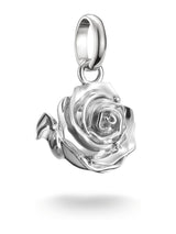 Next Thomas Sabo Silver Plated Charm Connect Rose Blossom Pendant- Buy online at McGrocer