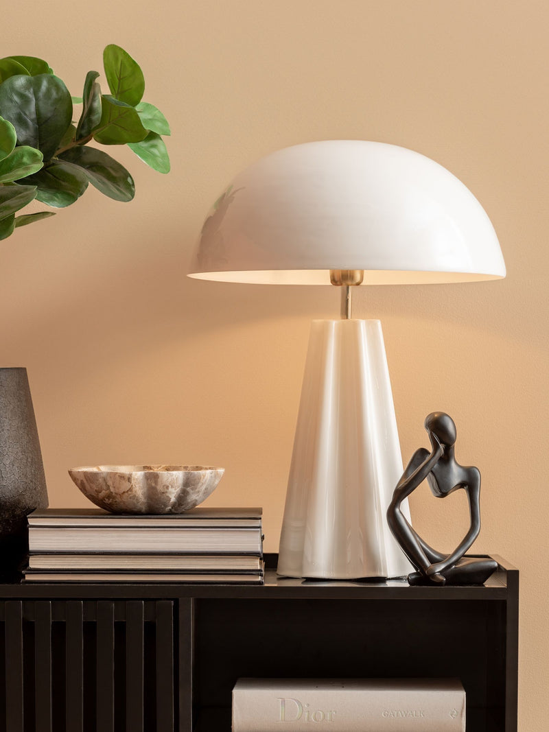 Leitmotiv White Amplio XL Table Lamp