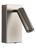 Searchlight Alice LED wall light satin nickel - British product