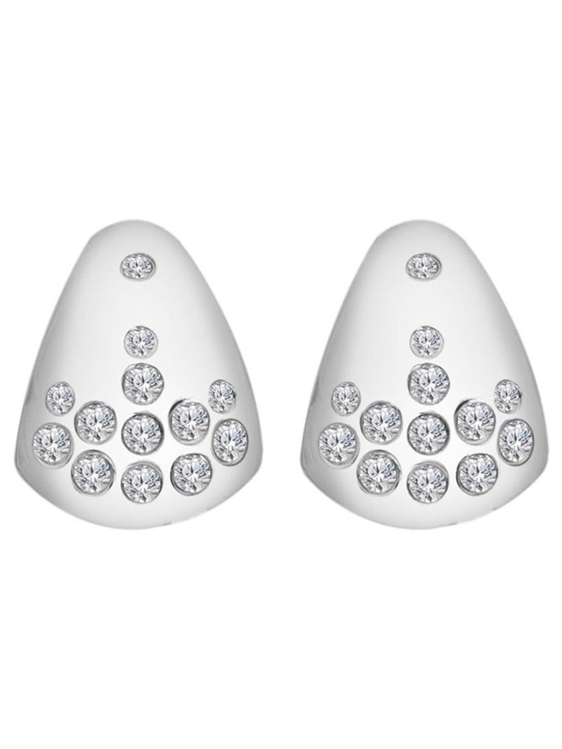 Hot Diamonds silver Spritz Topaz earrings 9mm x 12mm - British product