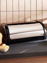 Next Morphy Richards Black Storage Cannisters & Bread Bin Bundle Kitchen Storage Set- Buy online at McGrocer