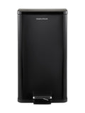 Morphy Richards black rectangular kitchen bin 30L (British brand)