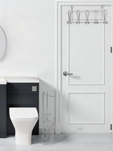 Next Showerdrape Vertu Toilet Roll & Spare Holder & Over Door Hook Set- Buy online at McGrocer