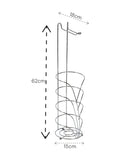 Showerdrape sage green toilet roll and overdoor hook set, imported from the UK