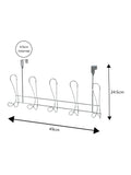 Showerdrape sage green toilet roll and overdoor hook set, imported from the UK