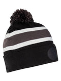Galvin Green black knitted beanie hat, UK version