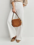 Michael Kors Josie Medium Saddle Flap messenger bag, UK version
