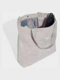 adidas Originals grey floral lace cotton tote bag 29.9L - British product