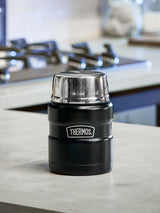 Next Thermos Stainless King Food Flask Matt Black 470ml- Buy online at McGrocer