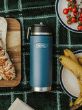 Thermos Solent Navy water bottle 945ml, imported from the UK