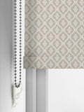 Laura Ashley Natural Landford roller blind with floral trellis design, imported from the UK