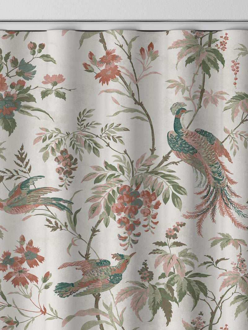 Laura Ashley Attleton sage green curtains - British brand