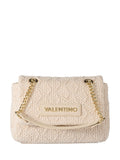 Valentino Cream Ocarina Summer Flap Bag luxury handbag, imported from the UK