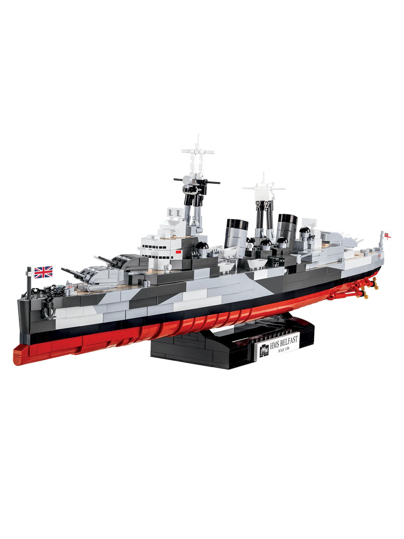 COBI model kit HMS Belfast 1:300 scale, UK version
