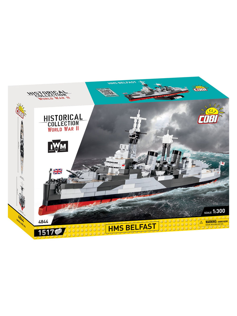 COBI model kit HMS Belfast 1:300 scale, UK version