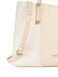Dune London Dorry cream large tote bag, UK version