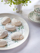 Next Sophie Conran White Mistletoe Christmas Round Platter- Buy online at McGrocer