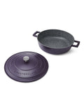 MasterClass shallow casserole dish 4L with self-basting lid - British product