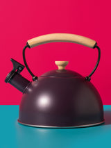 Next La Cafetiere Purple Whistling Kettle with Wooden Handle 1.6L- Buy online at McGrocer