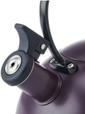 La Cafetière whistling kettle purple stainless steel 1.6L (British brand)