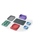 MasterClass multicolour silicone bakeware set 7 piece, imported from the UK