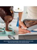 MasterClass multicolour silicone bakeware set 7 piece, imported from the UK