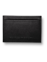 Next Charles Tyrwhitt Black Grain Leather Card Holder- Buy online at McGrocer