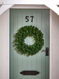 Premier Decorations 50cm Alaskan Pine wreath (British brand)