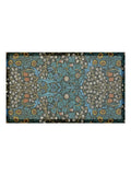 Artsy Mats doormat Black William Morris Tulips, UK version